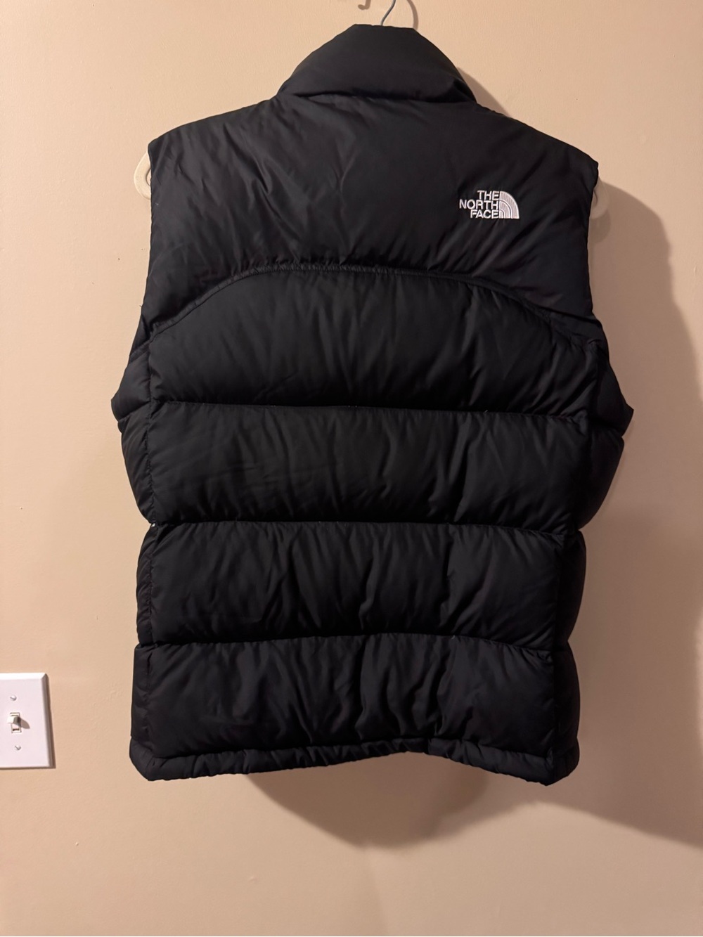 VINTAGE The North Face Women’s Black Nupste Vest 700 Fill - size medium - Picture 2 of 11